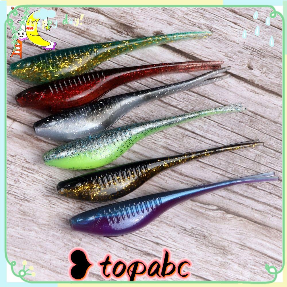 Top 5pcs/lot Umpan Cacing Pancing Puyuh Tinggi Buatan 12cm10g Berenang Capuchin Maggot