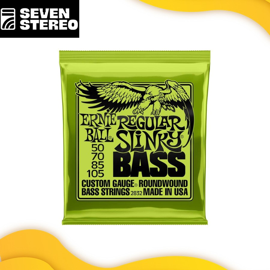 Ernie Ball 2832 Regular Slinky Bass Electric Strings 50-105