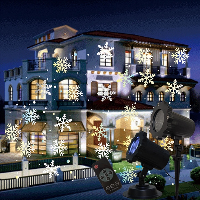 Zzz Lampu Proyektor Natal Outdoor Waterproof Lampu Natal Projector