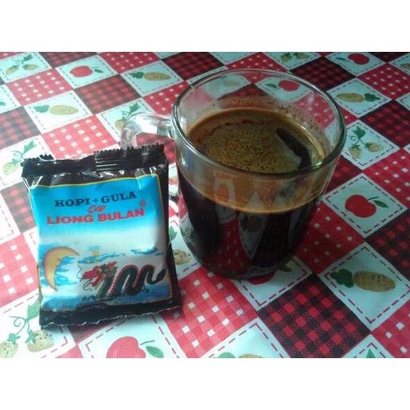 

12.12 STOK READY Kopi + Gula cap Liong Bulan 1 pak / 20 pcs grosir