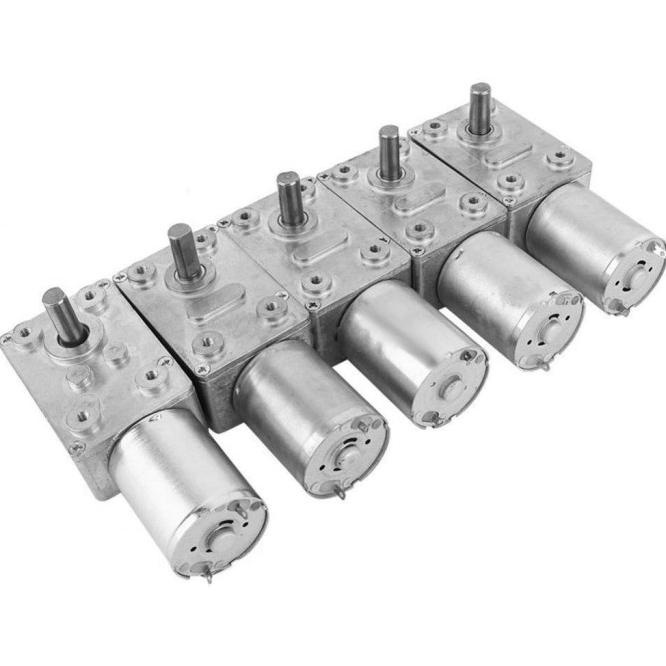 Miracle Shining Gearbox Turbin Torsi Tinggi 12V, Motor Dc Pengurangan