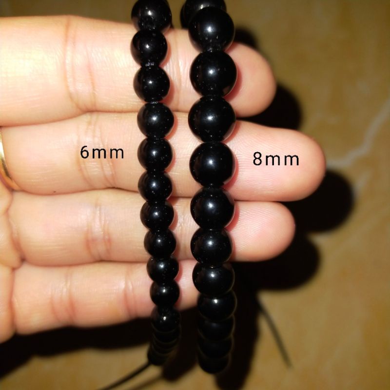 Gelang pria || Gelang batu alam 8mm || Gelang serut