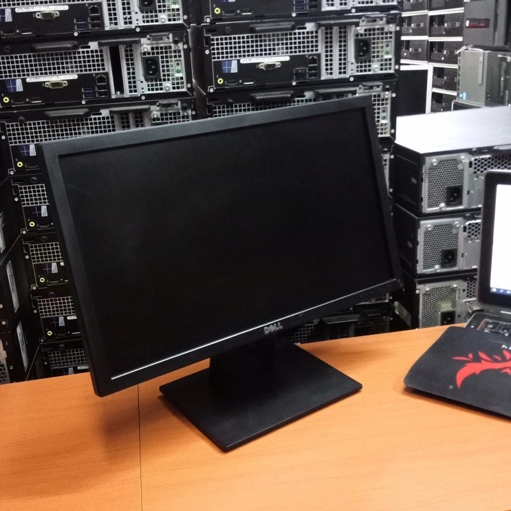 ready monitor dell led 20 inch monitor kantor, sekolah, dan kerja/mulus like new super slim original dell bergaransi