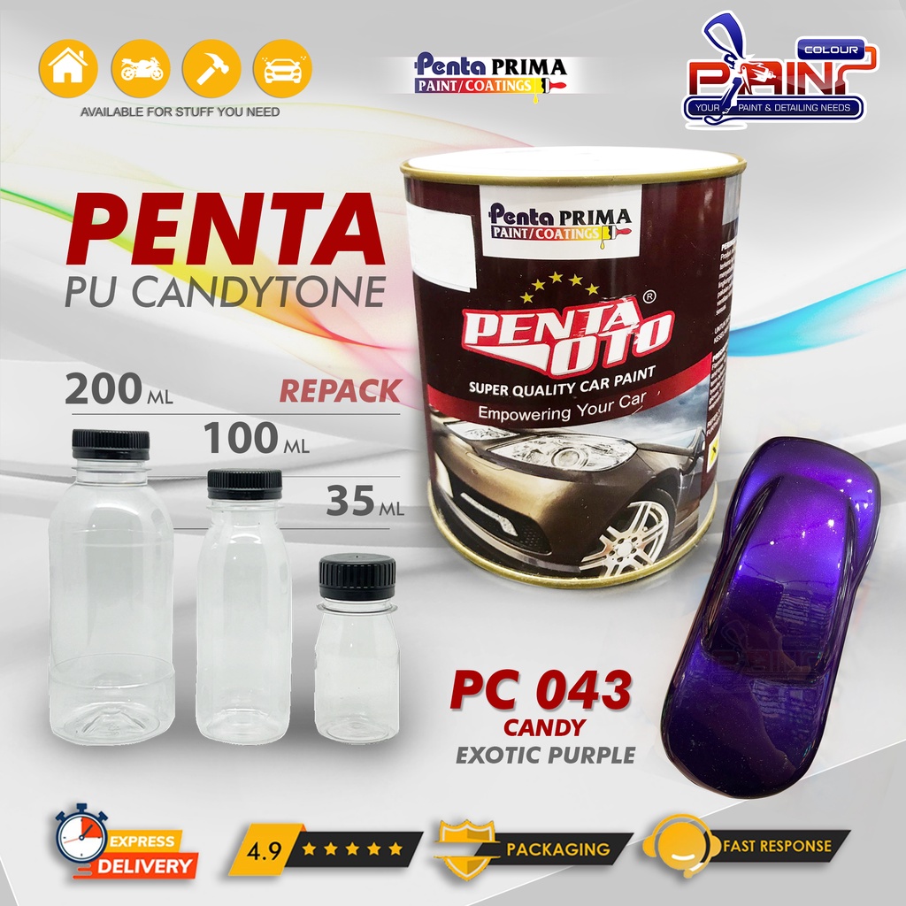 Cat Candy tone CANDY EXOTIC PURPLE PU PENTA OTO PC 043 - EXOTIC PURPLE