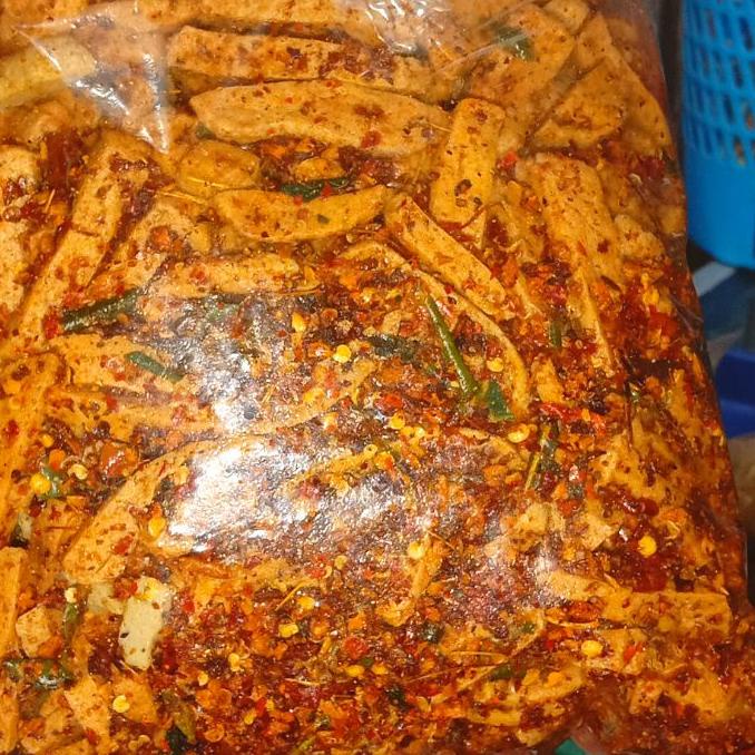 

Ready Stock BASRENG PEDAS DAUN JERUK GURIH NIKMAR ENAK CEMILAN VIRAL 1KG***