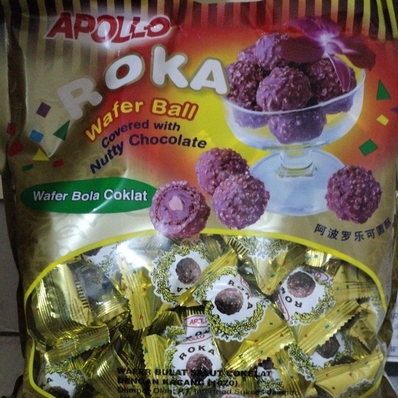 

APOLLO ROKA WAFER BALL ( 6gr x 50 pcs )