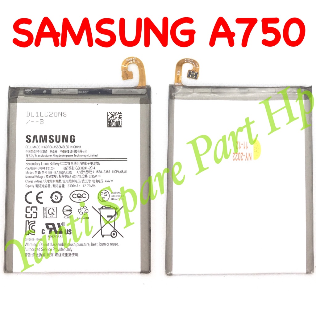 Baterai Samsung A750 M10 A10 BA750 Original New