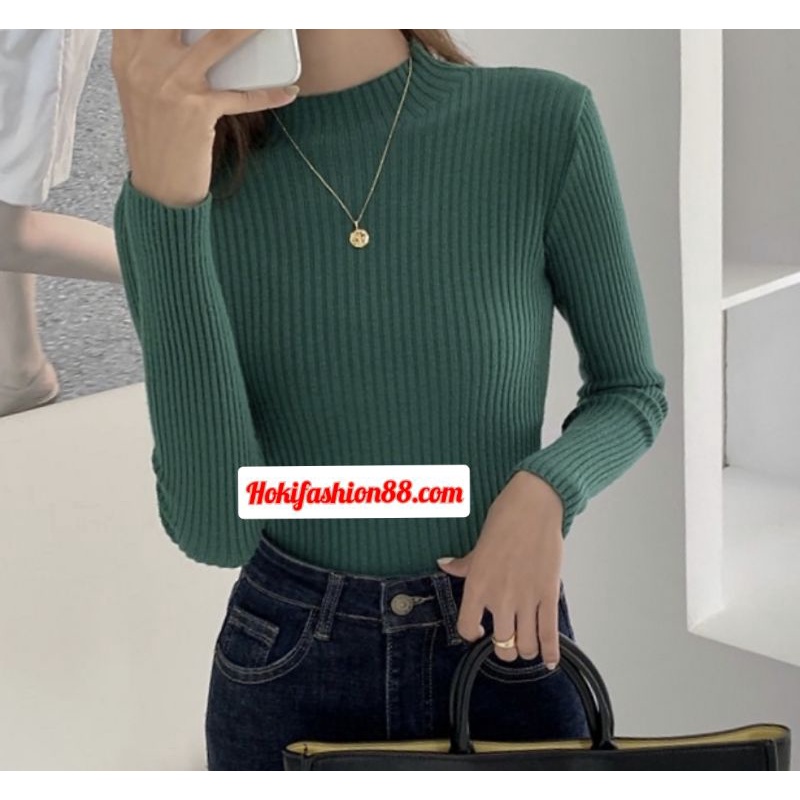 Turtleneck - Inner Rajut - Dalaman Hijab - Knit Manset