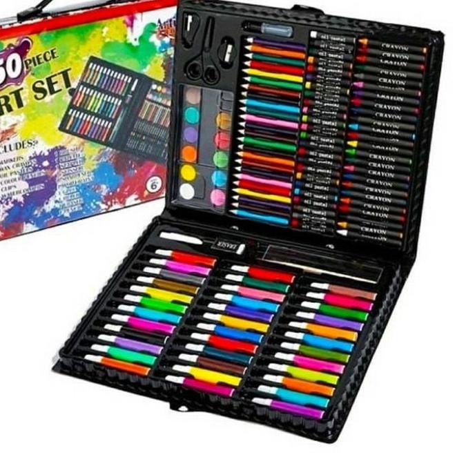 

DS2D⋆ PENSIL WARNA 150 PCS - ALAT TULIS SET CRAYON COLOURING SET 150 PCS ART - CA Paling Baru