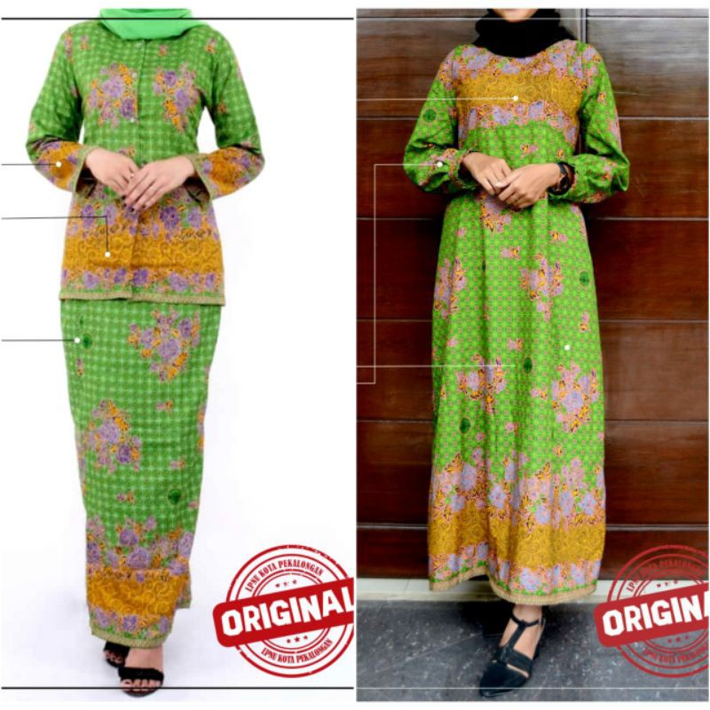 Gamis Muslimat Seragam Muslimat Setelan Muslimat Batik Muslimat