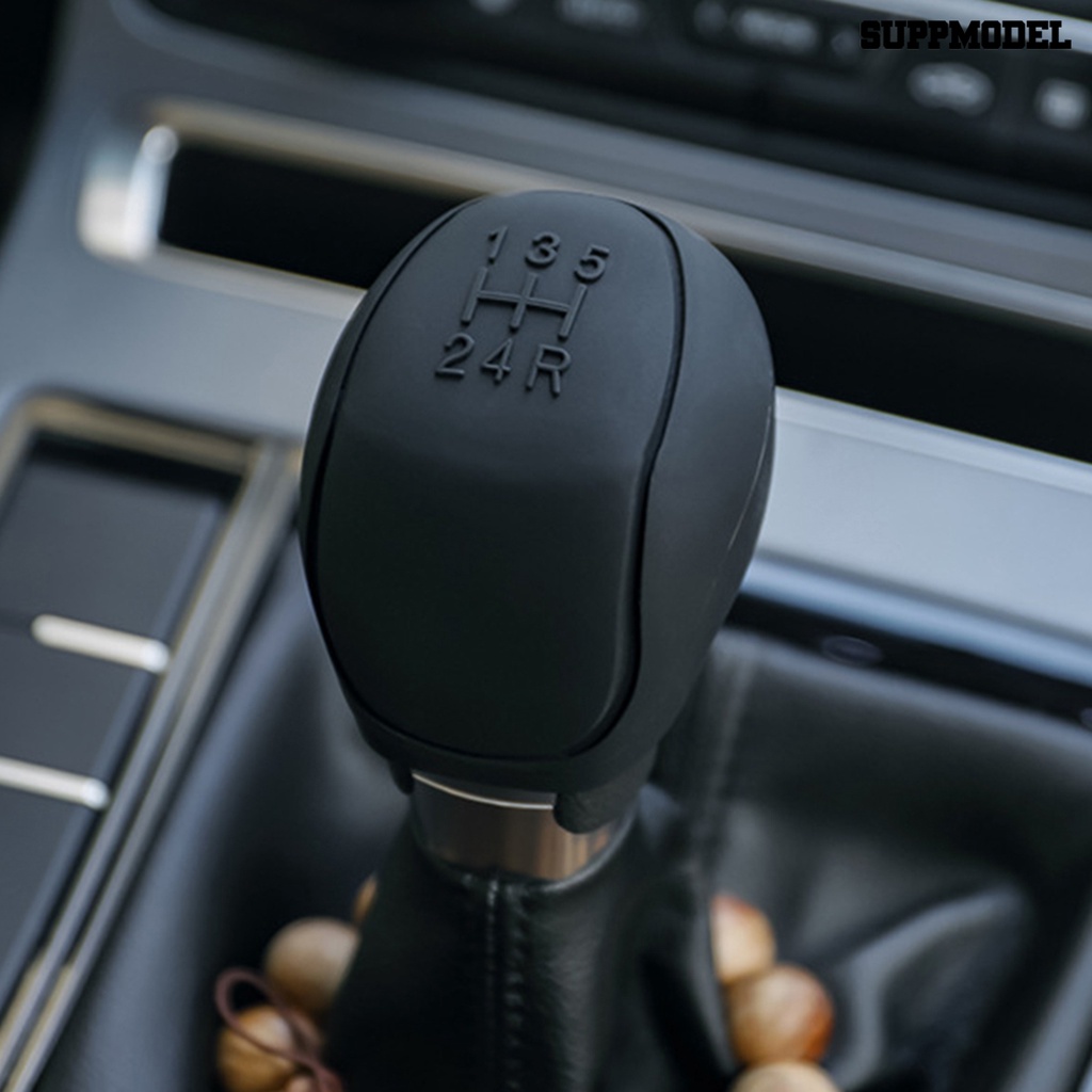 [Auto] Cover Handle Rem Nyaman Sentuh Anti-slip Portable Universal Silicon Penutup Knob Pemindah Gigi Mobil Untuk Fokus