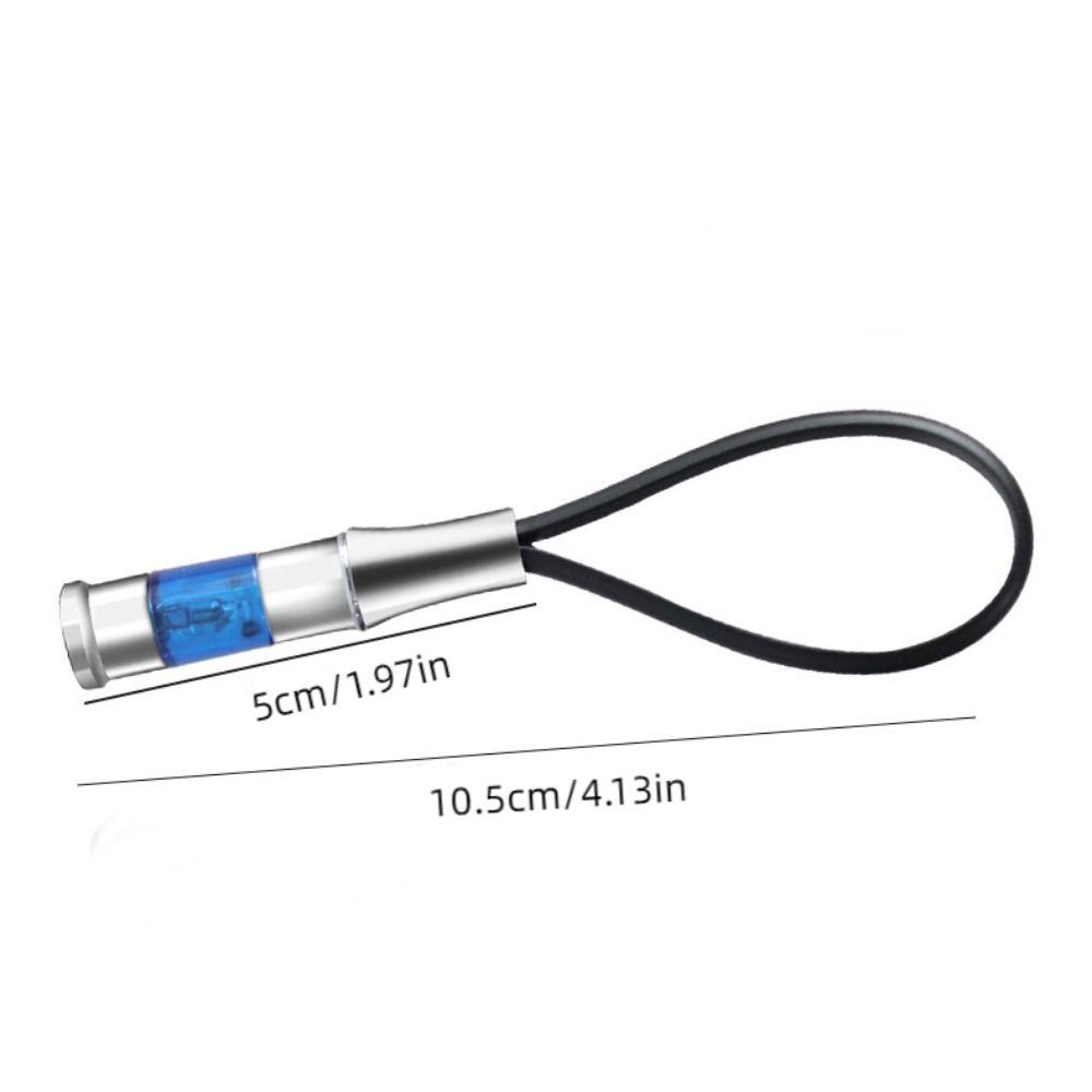 Lanfy Anti-Statis Gantungan Kunci Portabel Logam Statis Batang Aksesoris Interior Menghapus Statis Antistatic Bar Perlengkapan Musim Dingin Debit Elektrostatik