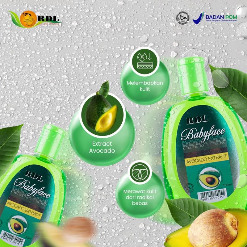 RDL FACIAL CLEANSER 150ML BPOM