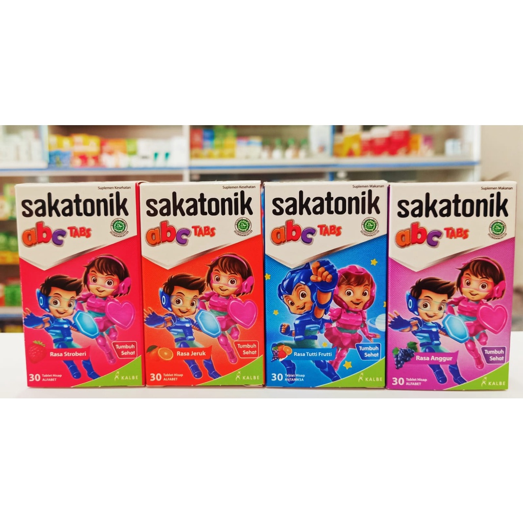 Sakatonik ABC Tablet Hisap Multivitamin Anak