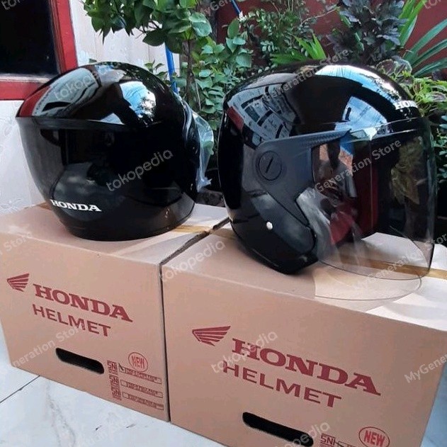 Helm Helm Half Face Honda Pcx Original