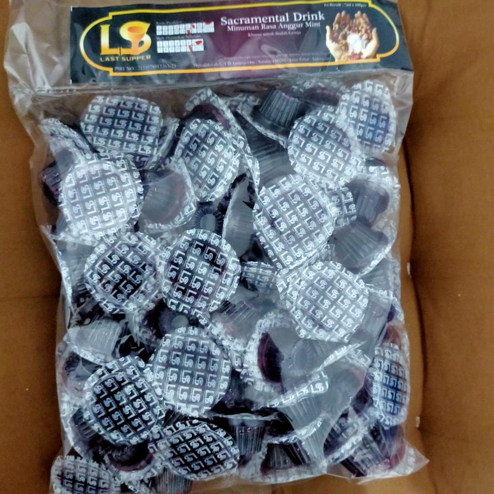 

►®◄ Minuman Anggur Perjamuan Cup Last Supper (isi 100) non alkohol