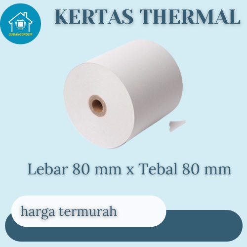 

Grosir Kertas Thermal 80x80mm