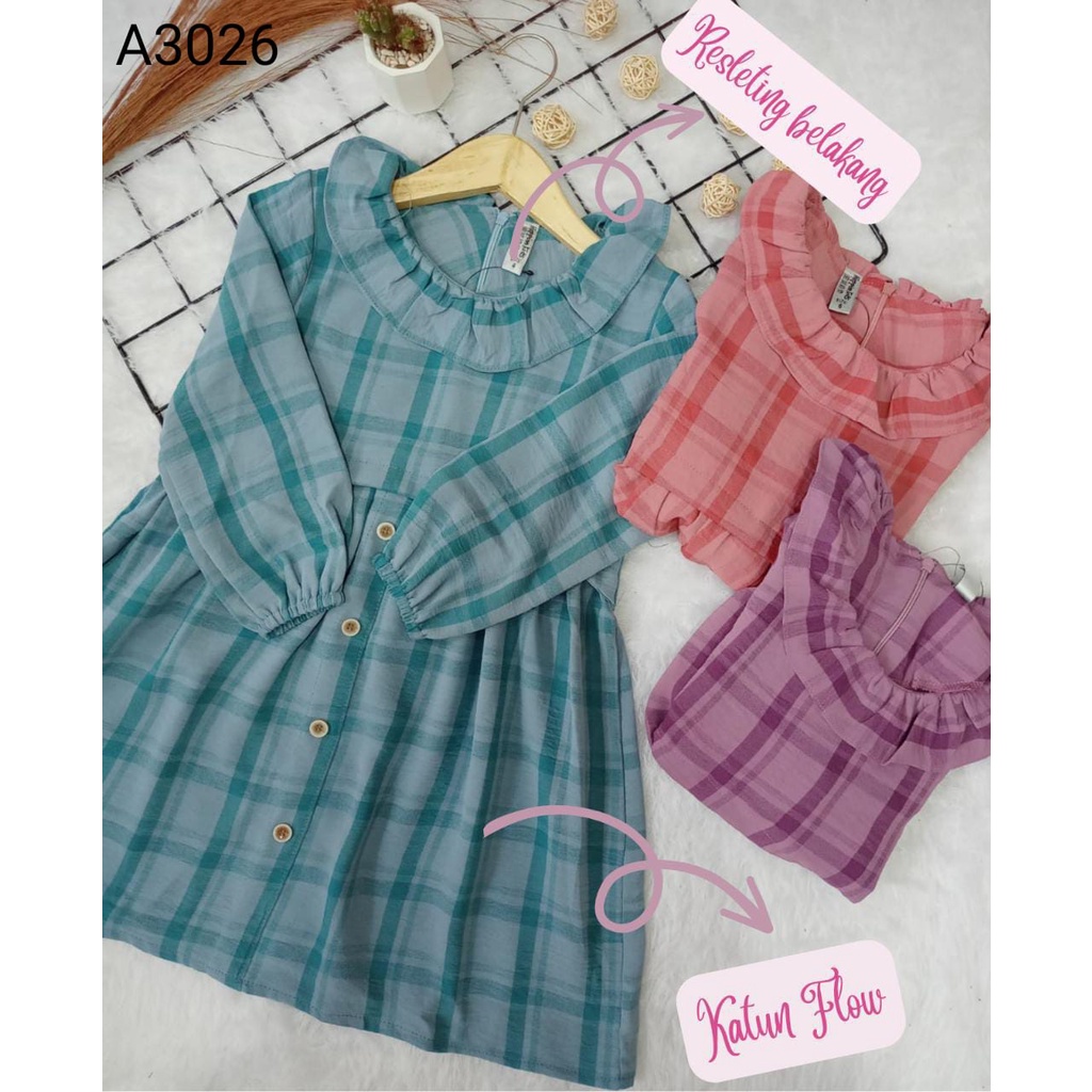 ATASAN TUNIK ANAK KATUN FLOW