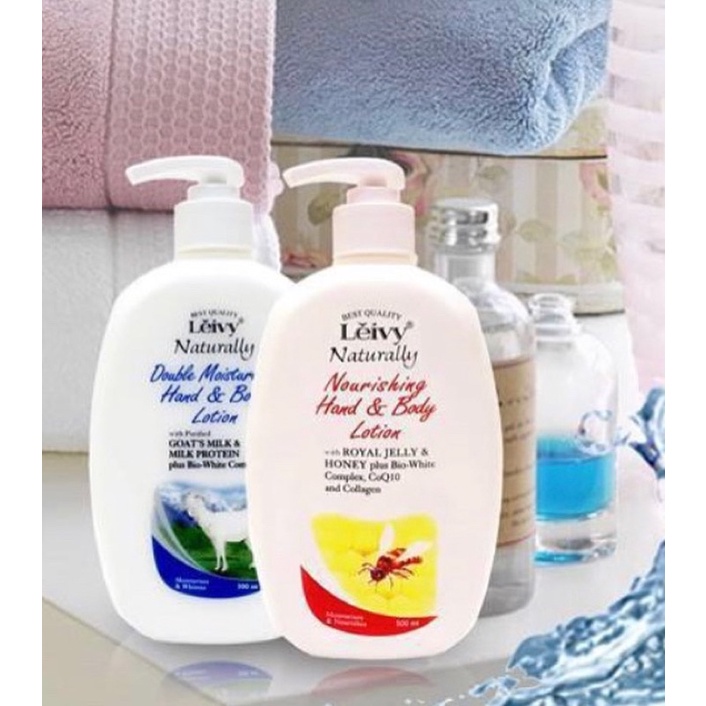 Jual Leivy Naturally Hand & Body Lotion 500ml Shopee Indonesia