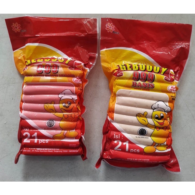 

Gebooy 999 basis isi 21 / 440 gram (Merah - Putih)