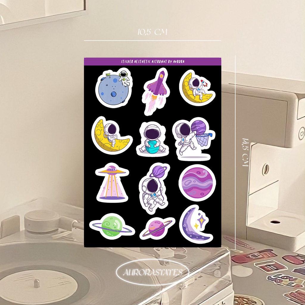 

Sticker Aesthetic Astronut Stiker Case Hp Stiker custom Astronut