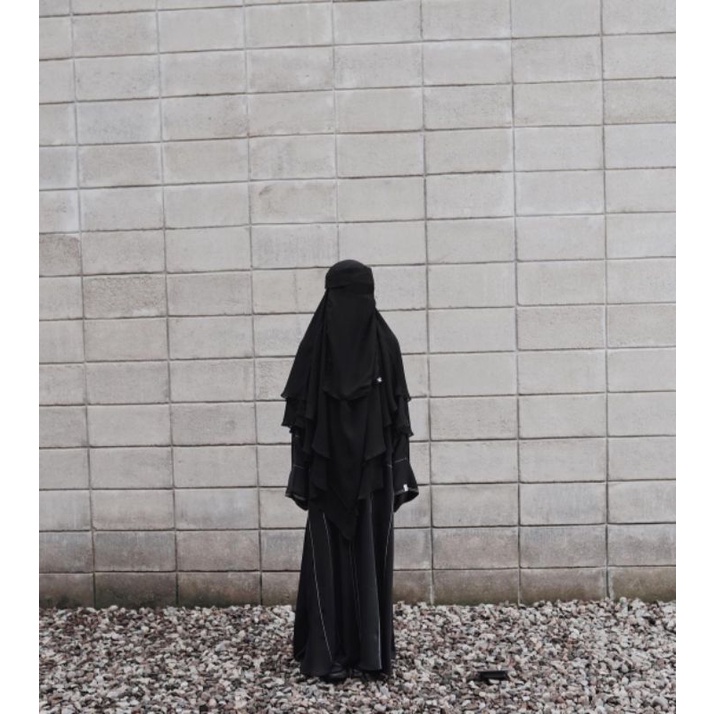 Stitch Abaya by Elmadina Abaya