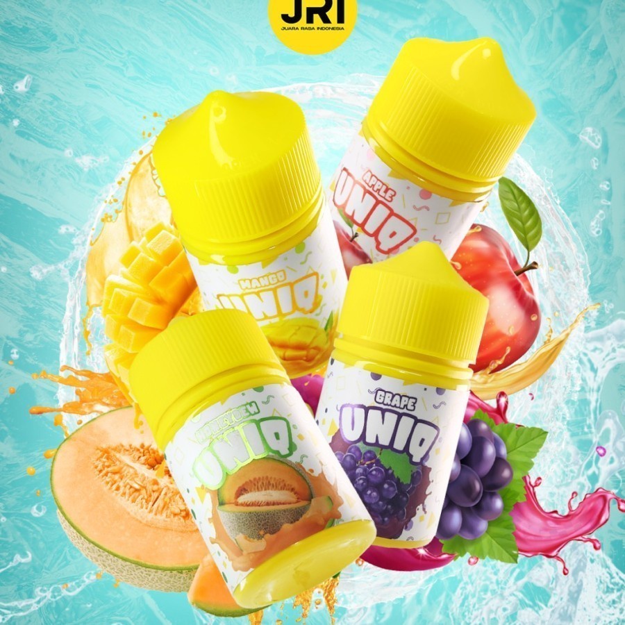 UNIQ Fruity Series LIQUID 60ML Authentic BY JRI X MILDOS