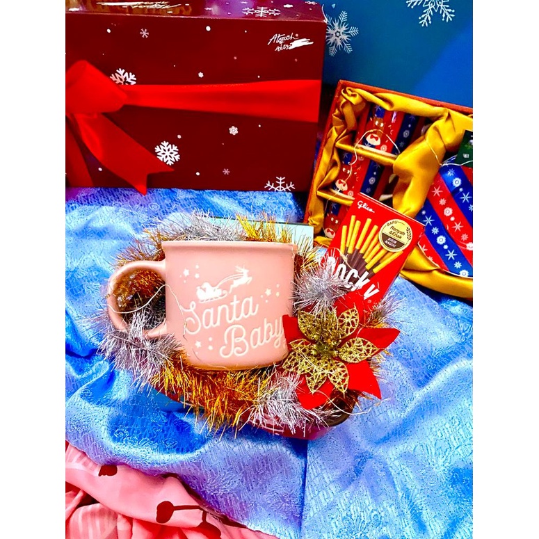 Hamper cup natal cangkir jumbo natal parcel medan
