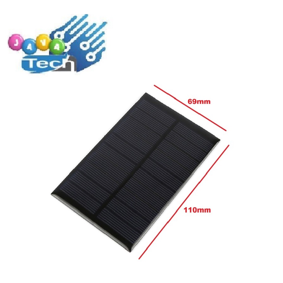 Modul Panel Surya 110x69 5V 200mA Pembangkit Listrik Tenaga Surya
