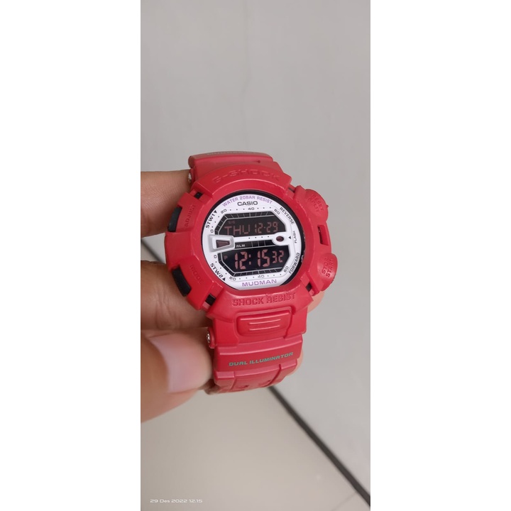 BNB mudman g-9000 bezel dan strap g-9000 mx4 second original