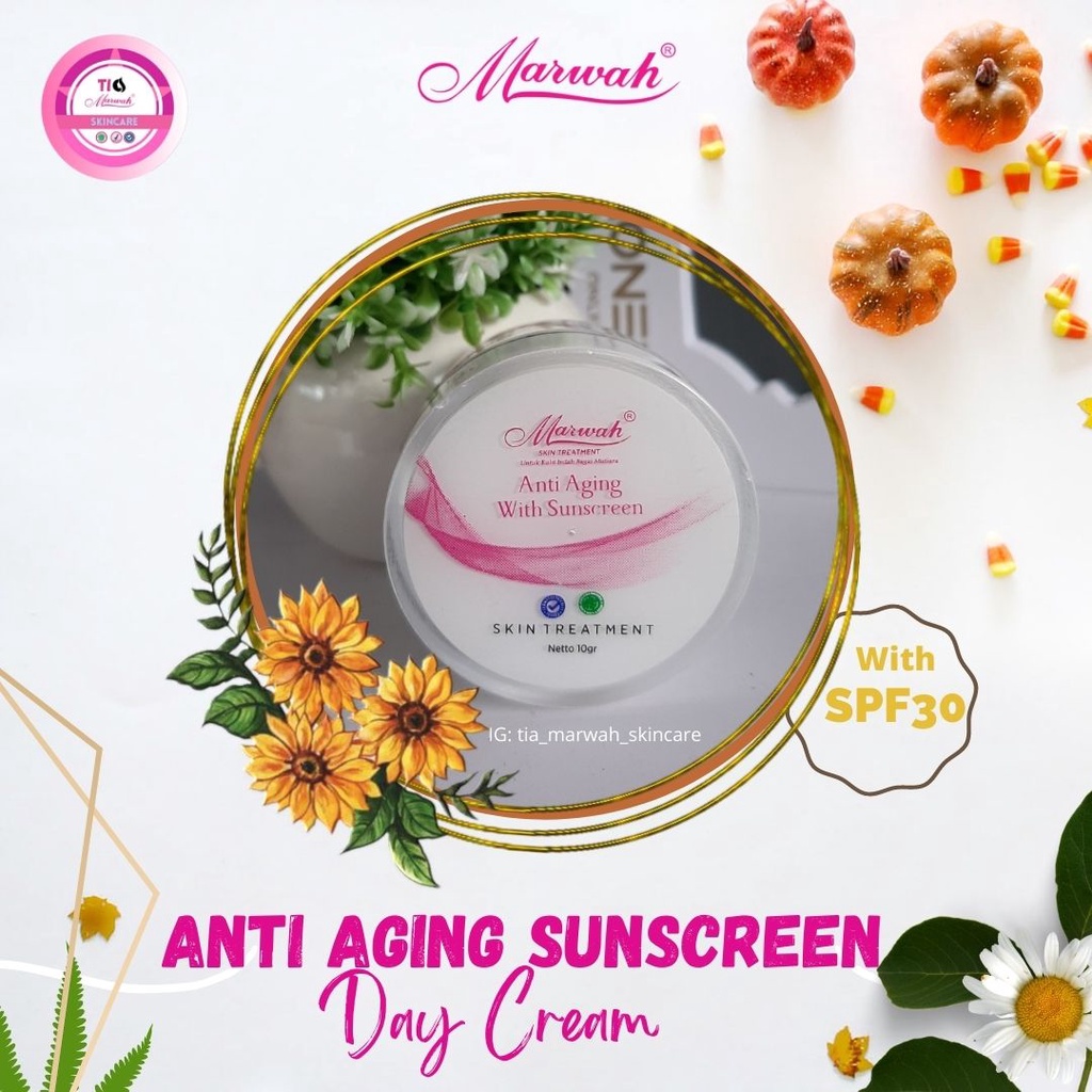 Marwah Day Cream Anti Aging Sunscreen
