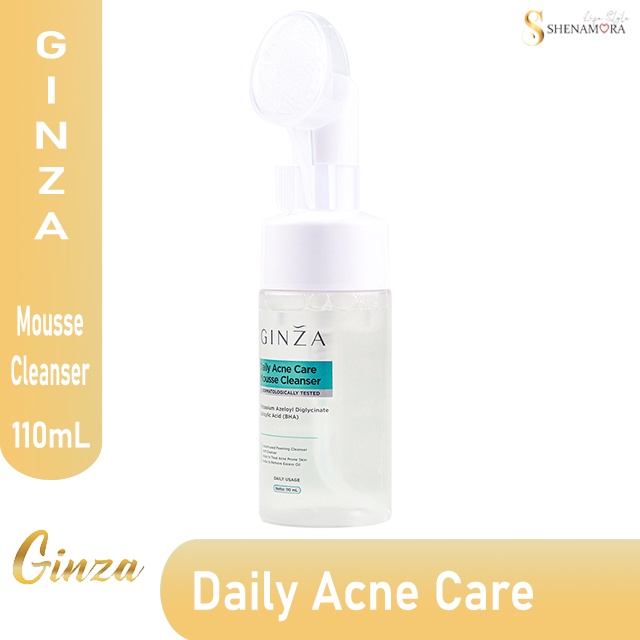 Ginza Daily Acne Care Mousse Cleanser 110ml