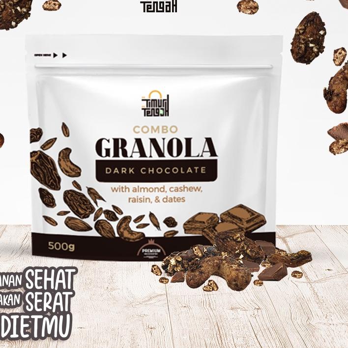 

Ready Stok Timur Tengah Granola Dark Chocolate 500 gr Sereal Makanan Sehat serbuuu !