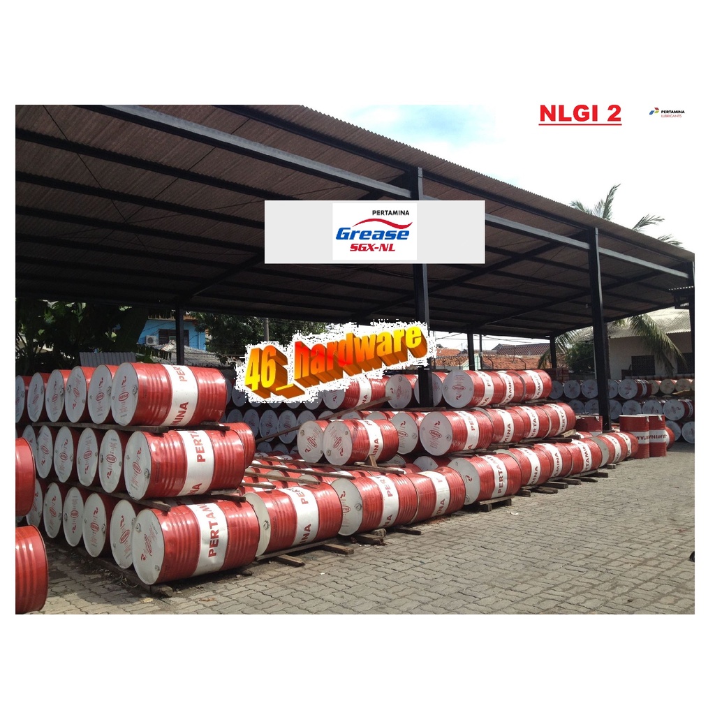 PERTAMINA GREASE SGX-NL NLGI 2 GEMUK LUMAS LITHIUM BEARING 178kg DRUM - 46_hardware