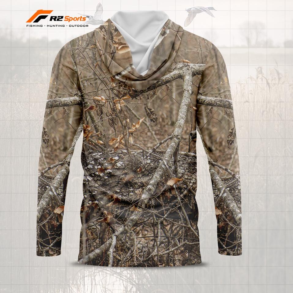 [TWN.11De22ᴵ] Baju Berburu Hoodie Camo Sniper Hunting Camouflage