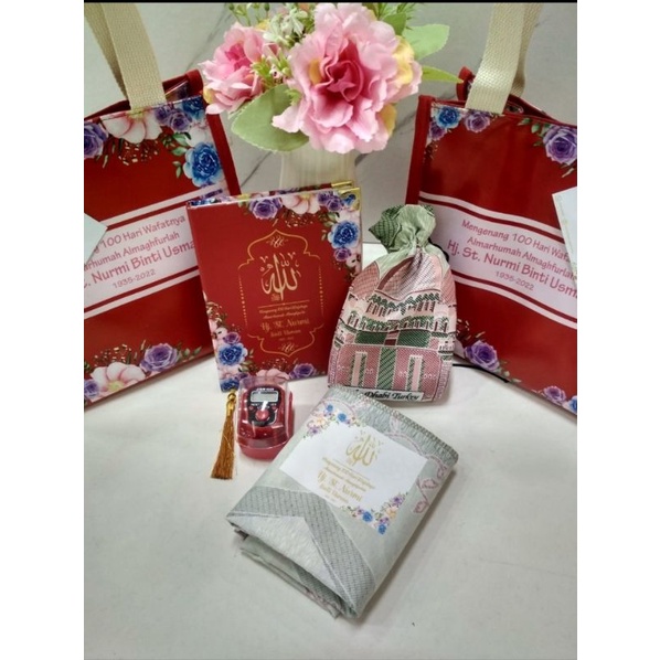 

Hampers mengenang 40hari/100 harian/haul/Yasin/tahlil pengajian