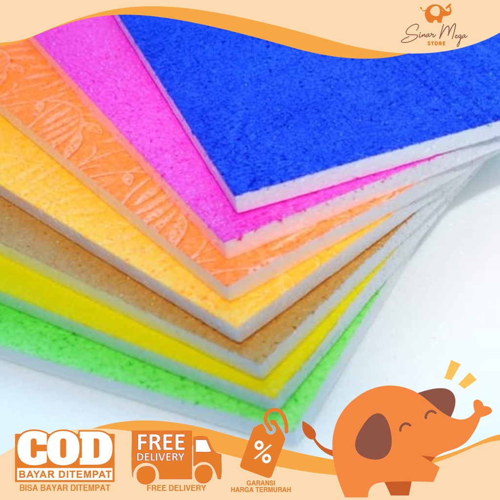 Styrofoam Warna 60 x 40 / Papan Gabus Styrofoam