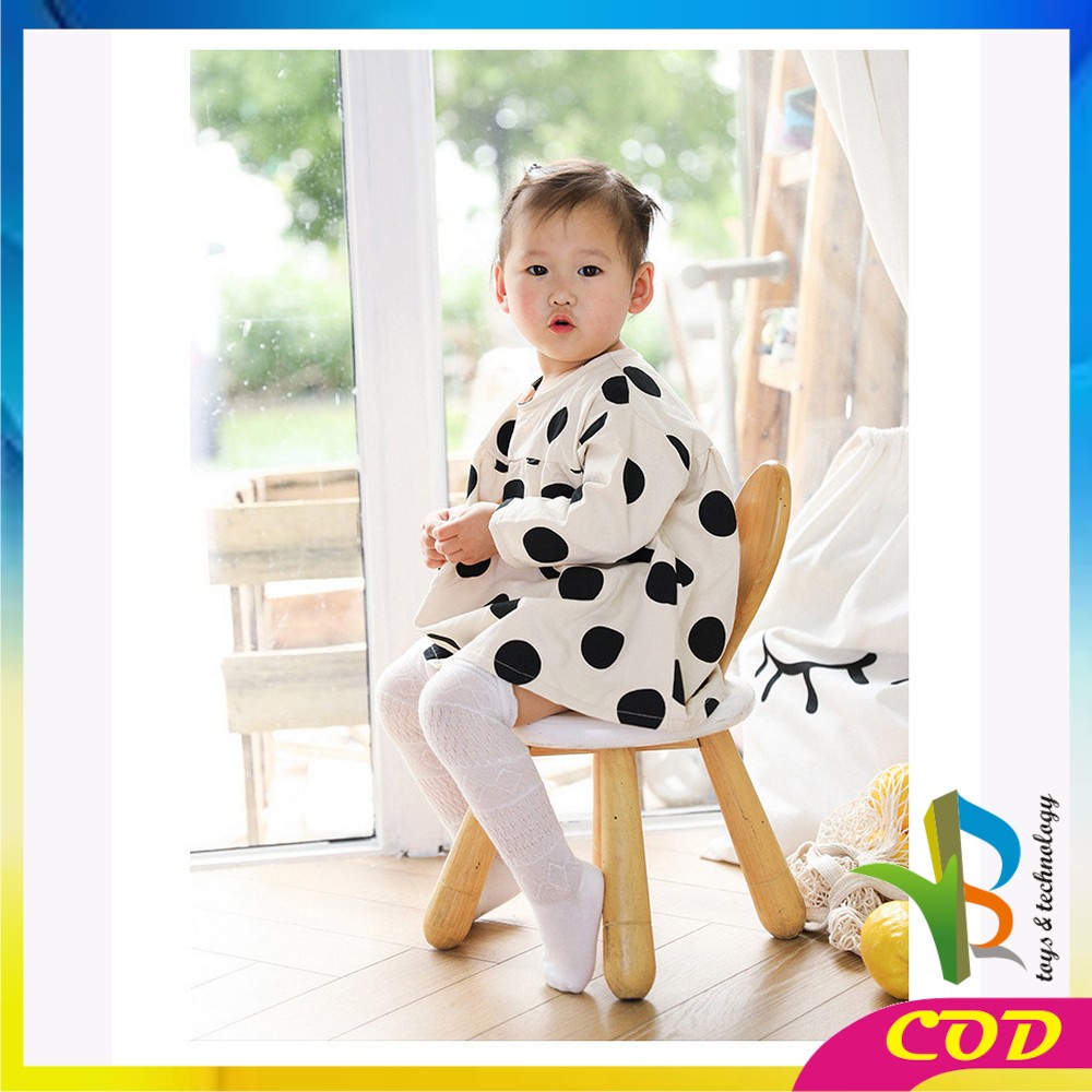 RB-P211 Kaus Kaki Panjang Anak Anti Nyamuk Polos / Kaos Kaki Panjang Model Jaring Bayi Korea Lucu / Baby Sock Kids