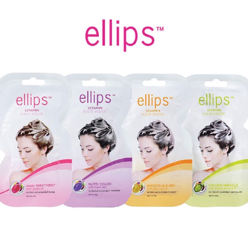 [20gr] Ellips Hair Mask Sachet | Saset