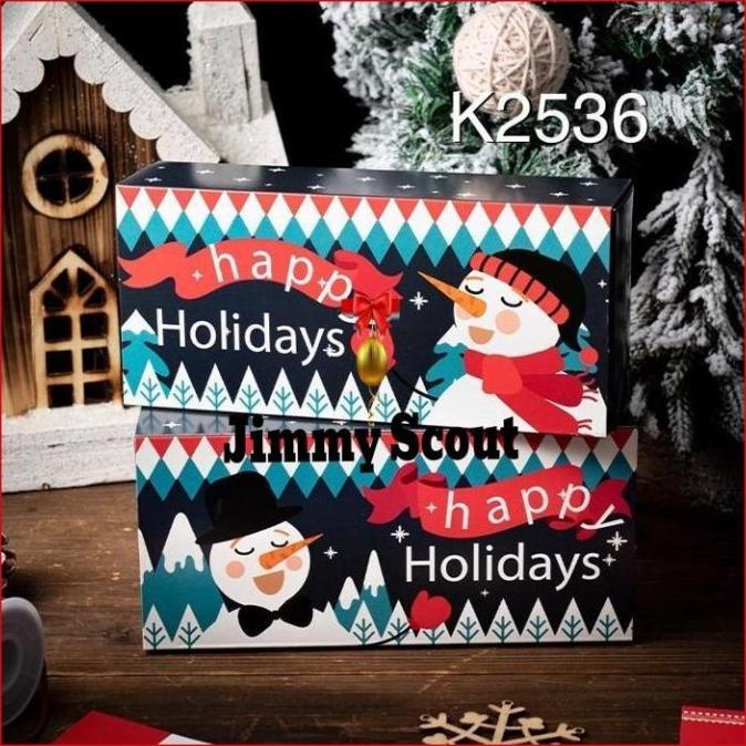 

5SET K2536 KOTAK NATAL CHRISTMAS BOX DNG PAPER BAG K25 RTGR66546R