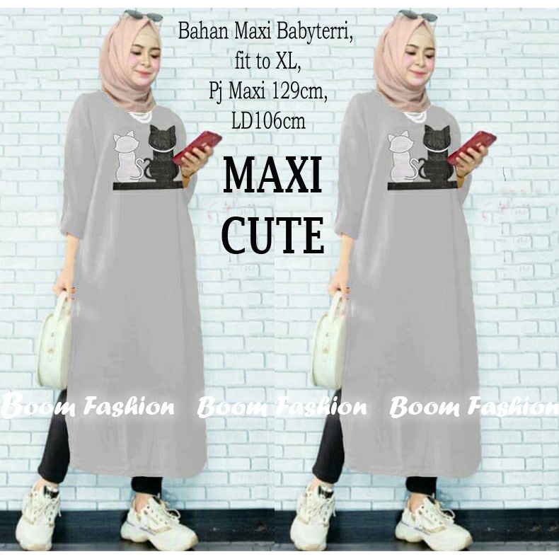 PIK - Maxi Cute Jumbo L(55710), XL(59280), XXL(63209) /Best Seller/ Maxi Wanita Jumbo/Maxi Termurah