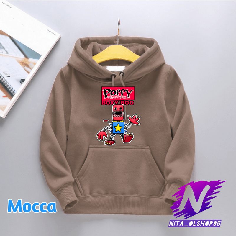 hoodie boxy boo sweatar anak monster BOXY BOO