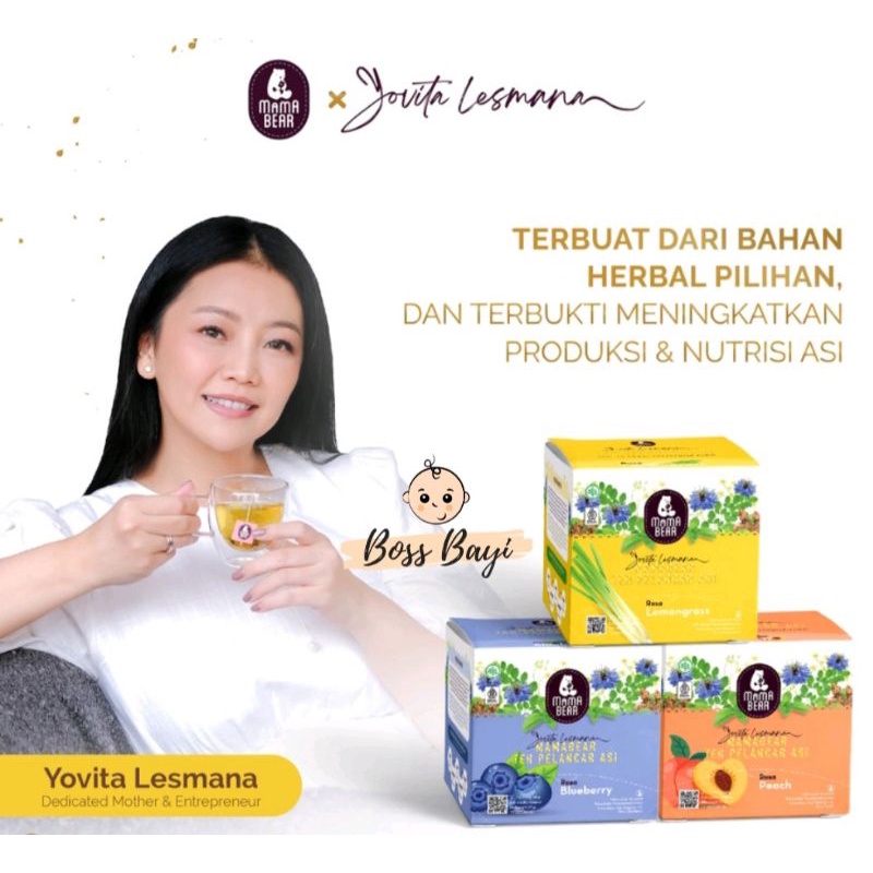 Mama Bear - Teh Pelancar Asi/Asi Booster/Teh Ibu Menyusui