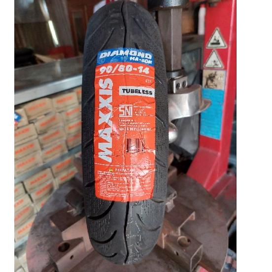 Special Price.. Ban Tubeless  ring 14 90/80 Maxxis Green Devil MA-G1 dan Diamond 90/80 ring 14 tubbl