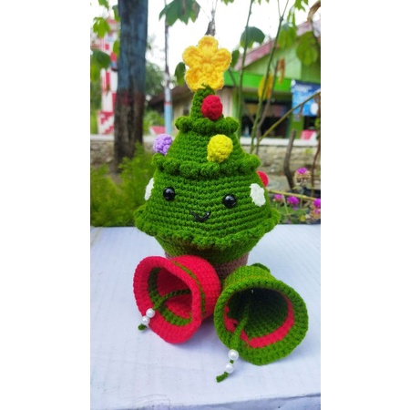 Pohon Natal Rajut Handmade | Amigurumi