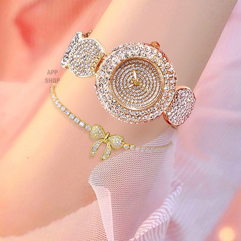 jam wanita motif berlian  json ORIGINAL/asli..anti air