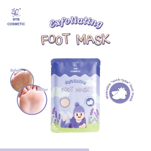 SYB Cosmetic Exfoliating Foot Mask 40gr