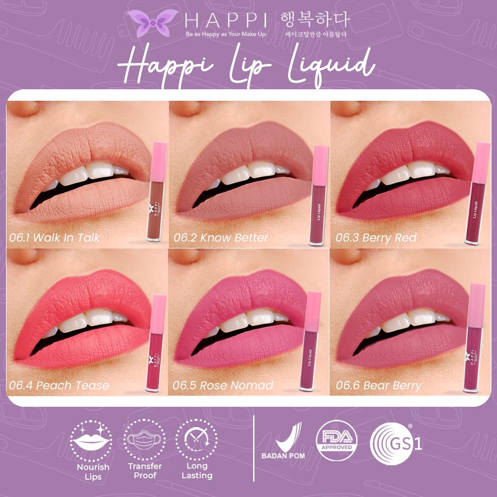 Happi Lip Liquid 4g