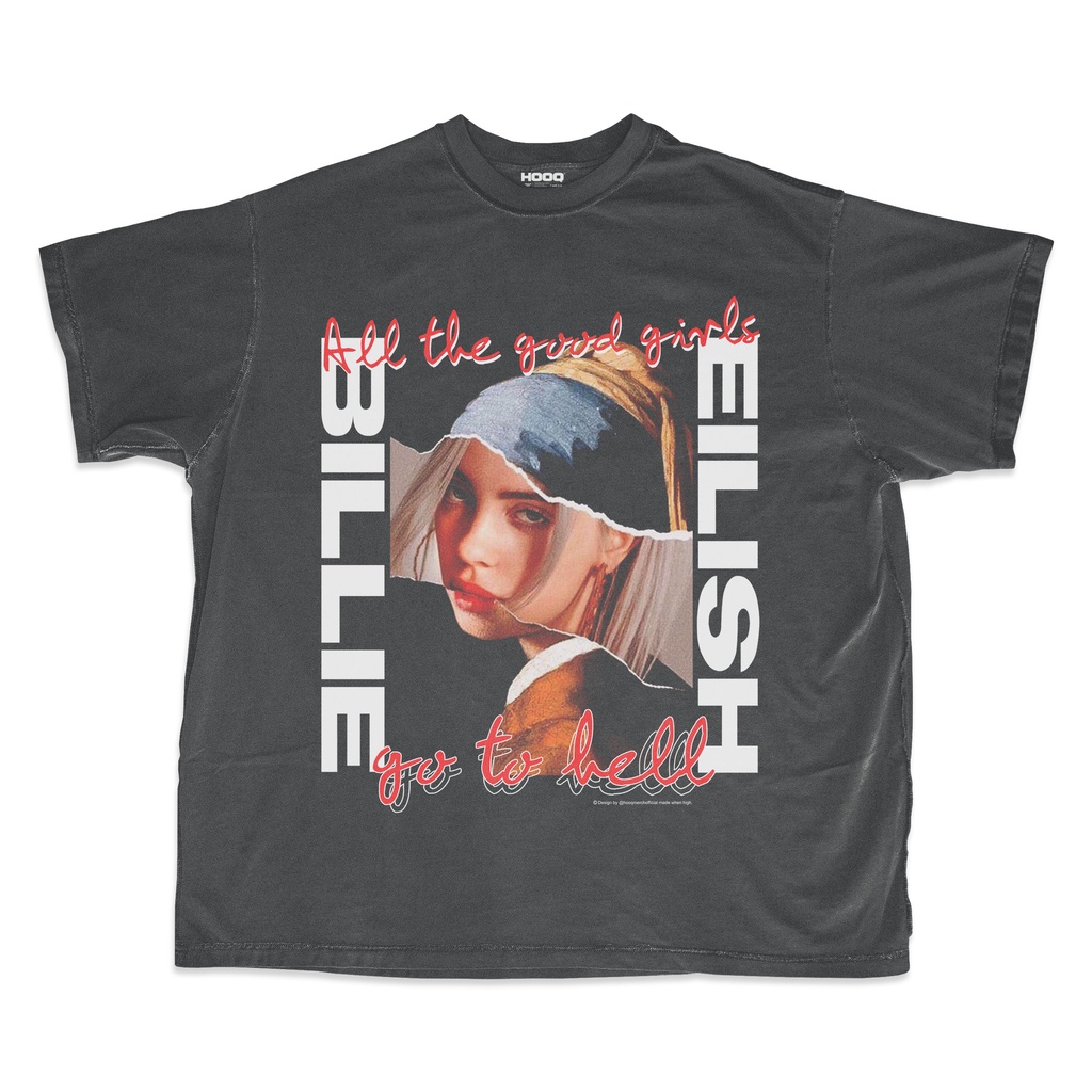 Kaos Billie Eilish Oversize Vintage / Billie Eilish T-shirt