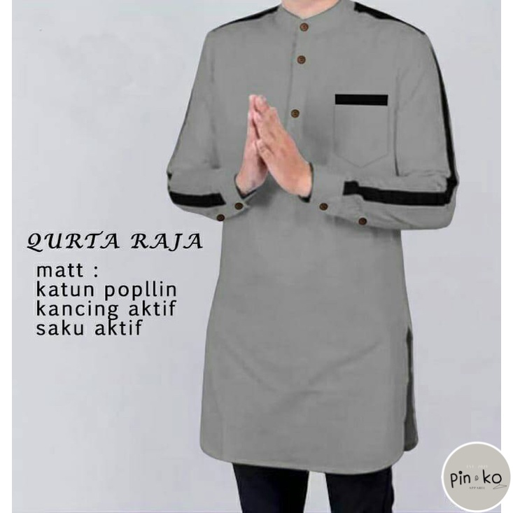 PIK - Koko Kurta Raja - S, M, L, XL, XXL, 3XL/ Baju Muslim Pria/ Fashion Muslim Pria/ Baju Koko Kurta Jumbo